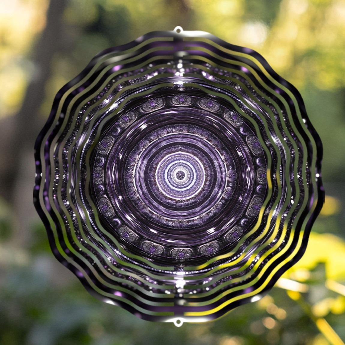 360 Degree Rotating 10 Inch Metal Wind Spinner for Outdoor Garden Patio Balcony Decor Elegant Hanging Wind Chime No Electricity Needed 01A
360 Degree Rotating 10 Inch Metal Wind Spinner for Outdoor Garden Patio Balcony Decor Elegant Hanging Wind Chime No Electricity Needed 01A