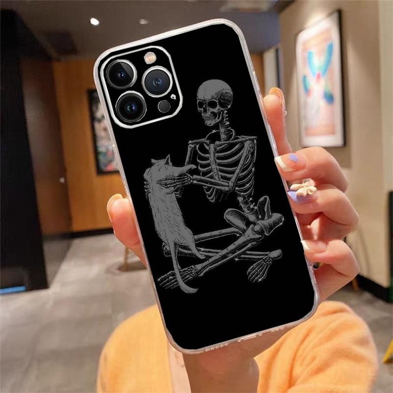 Skeleton Art Phone Case Carcasa Funda For iPhone 17 Pro Max Air 16 15 14 13 Pro Max 15 16 Pro 15Plus Case iphone 15
Skeleton Art Phone Case Carcasa Funda For iPhone 17 Pro Max Air 16 15 14 13 Pro Max 15 16 Pro 15Plus Case iphone 15
