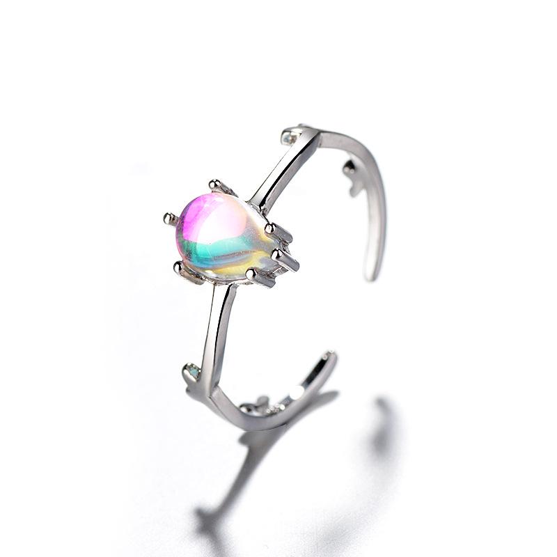 Korean Gradient Moonstone Reindeer Ring - Adjustable Women s Christmas Accessory Open Adjustable
Korean Gradient Moonstone Reindeer Ring - Adjustable Women s Christmas Accessory Open Adjustable