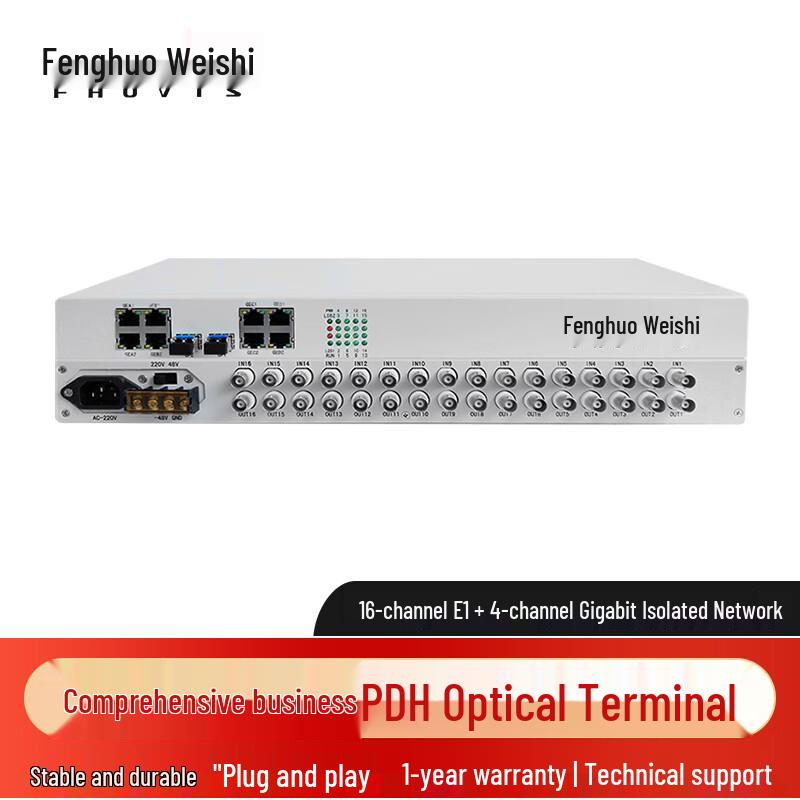 FiberHome PDH Multi-Service Rack-Mounted Optical Transceiver
FiberHome PDH Multi-Service Rack-Mounted Optical Transceiver