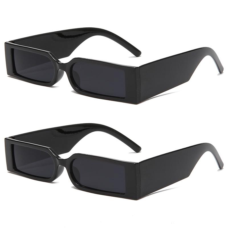 2PCS Classic Small Frame Square Sunglasses Women Men Vintage Trend Brand Sun Glasses Pool Party Male Female Glasses UV400
2PCS Classic Small Frame Square Sunglasses Women Men Vintage Trend Brand Sun Glasses Pool Party Male Female Glasses UV400