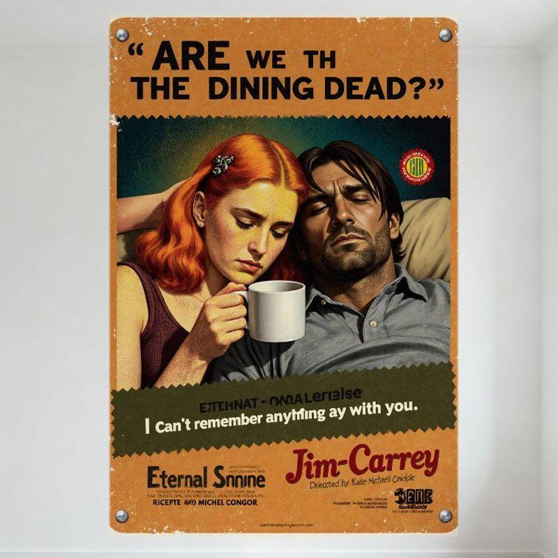 Eternal Sunshine of the Spotless Mind Vintage Tin Sign Retro Mid-Century Movie Poster Metal Plaque for Home Bar Cafe Decor (Corr 20x30cm(7.8x11.8inch)
Eternal Sunshine of the Spotless Mind Vintage Tin Sign Retro Mid-Century Movie Poster Metal Plaque for Home Bar Cafe Decor (Corr 20x30cm(7.8x11.8inch)