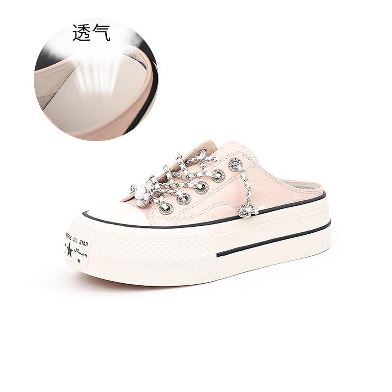 First layer cowhide slippers women s 2025 summer new women s bag head half slippers flat bottom casual cool slippers girls 40 розовый
First layer cowhide slippers women s 2025 summer new women s bag head half slippers flat bottom casual cool slippers girls 40 розовый