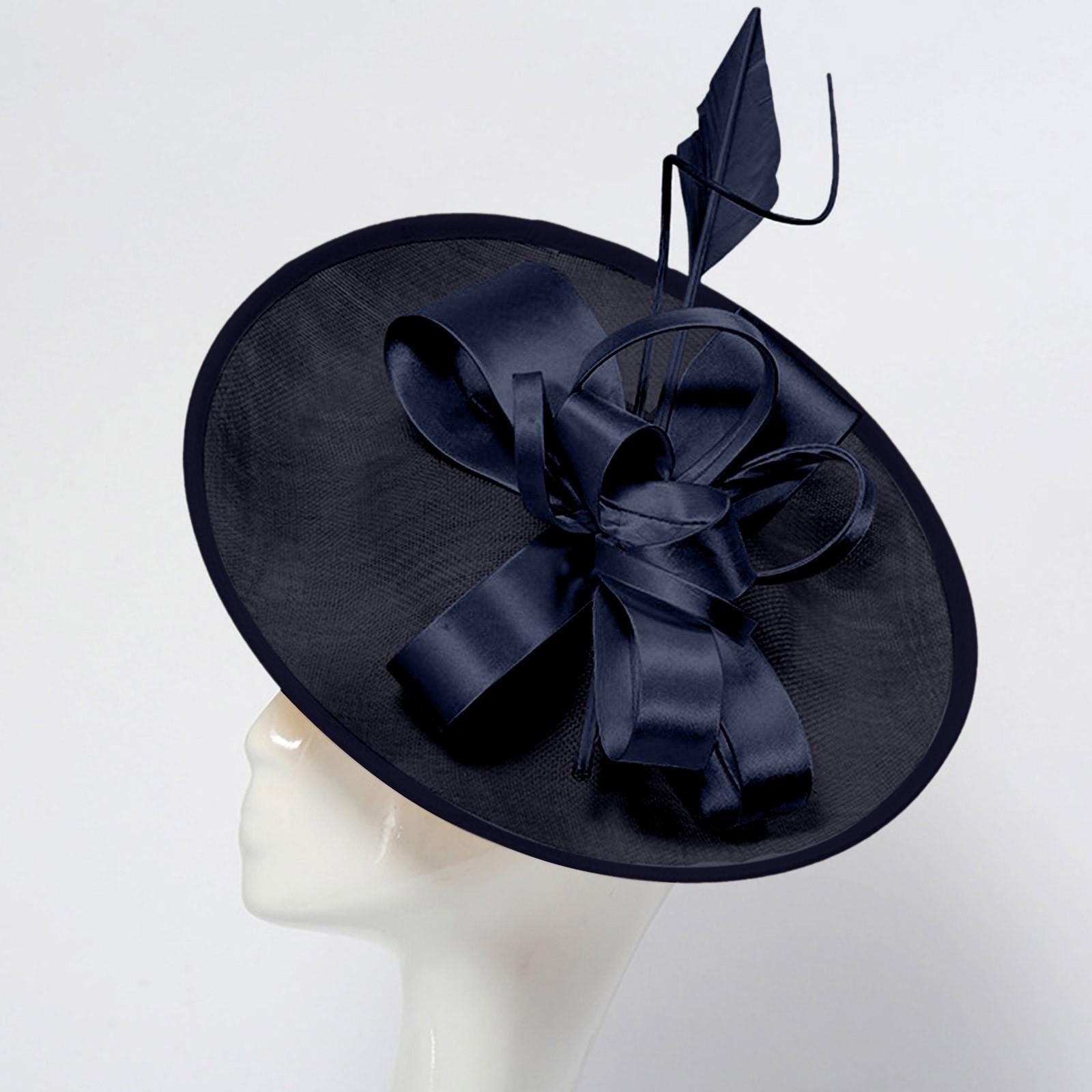 Женские шляпки-фасинаторы, шляпка для чаепития, винтажная шляпка, повязка на голову для коктейля, большая однотонная модная изысканная головная повязка One Size
Женские шляпки-фасинаторы, шляпка для чаепития, винтажная шляпка, повязка на голову для коктейля, большая однотонная модная изысканная головная повязка One Size