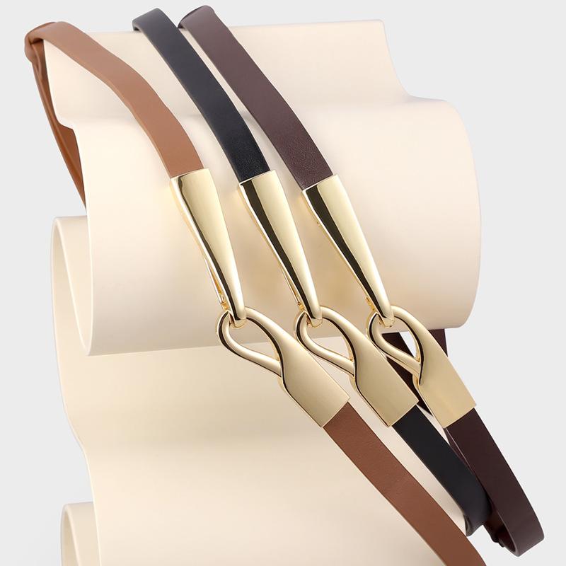 Niche Design High-End First-Layer Cowhide Belt Women S Light Luxury Elegant Simple Decorative Dress Belt Adjustment belt темно-коричневого кольору
Niche Design High-End First-Layer Cowhide Belt Women S Light Luxury Elegant Simple Decorative Dress Belt Adjustment belt темно-коричневого кольору