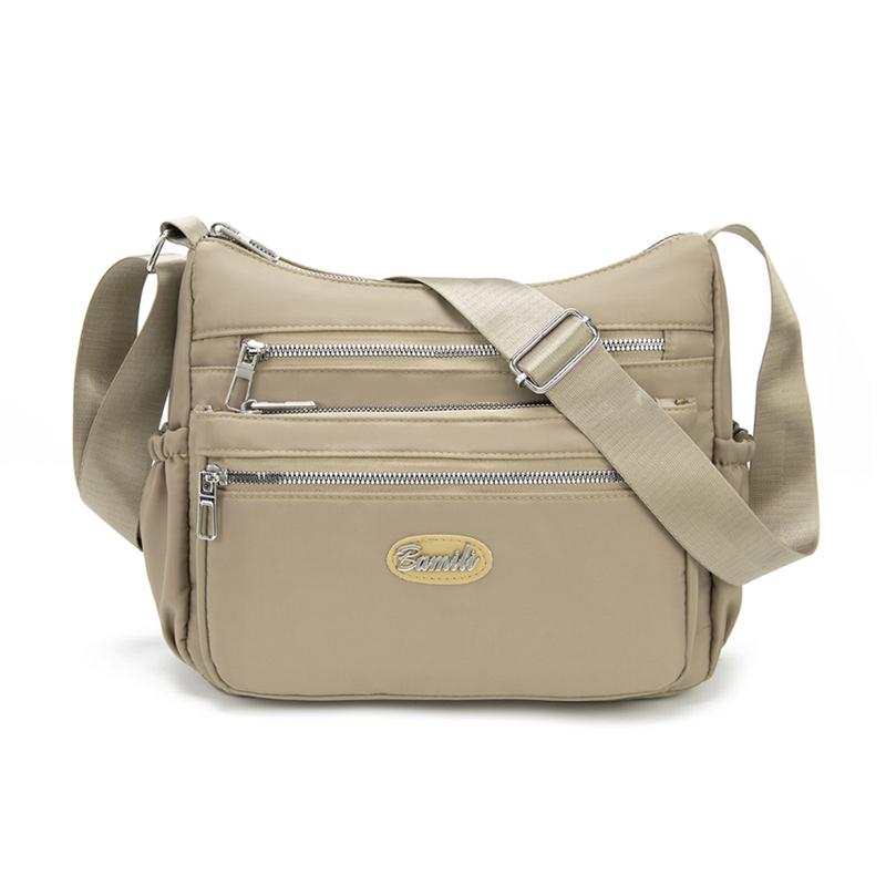 Нейлоновая сумка через плечо для женщин, большая вместимость, сумка через плечо для мам среднего возраста хаки
Нейлоновая сумка через плечо для женщин, большая вместимость, сумка через плечо для мам среднего возраста хаки