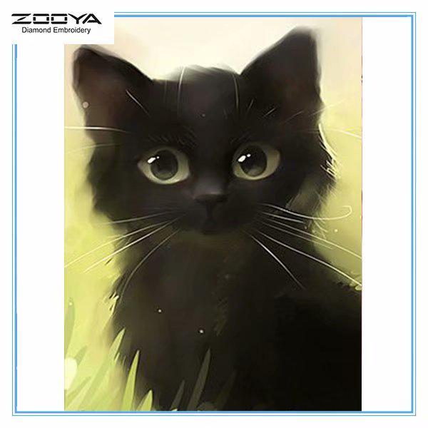 ZOOYA DIY 3D Алмазная вышивка крестиком домашний декор кошка 
ZOOYA DIY 3D Алмазная вышивка крестиком домашний декор кошка