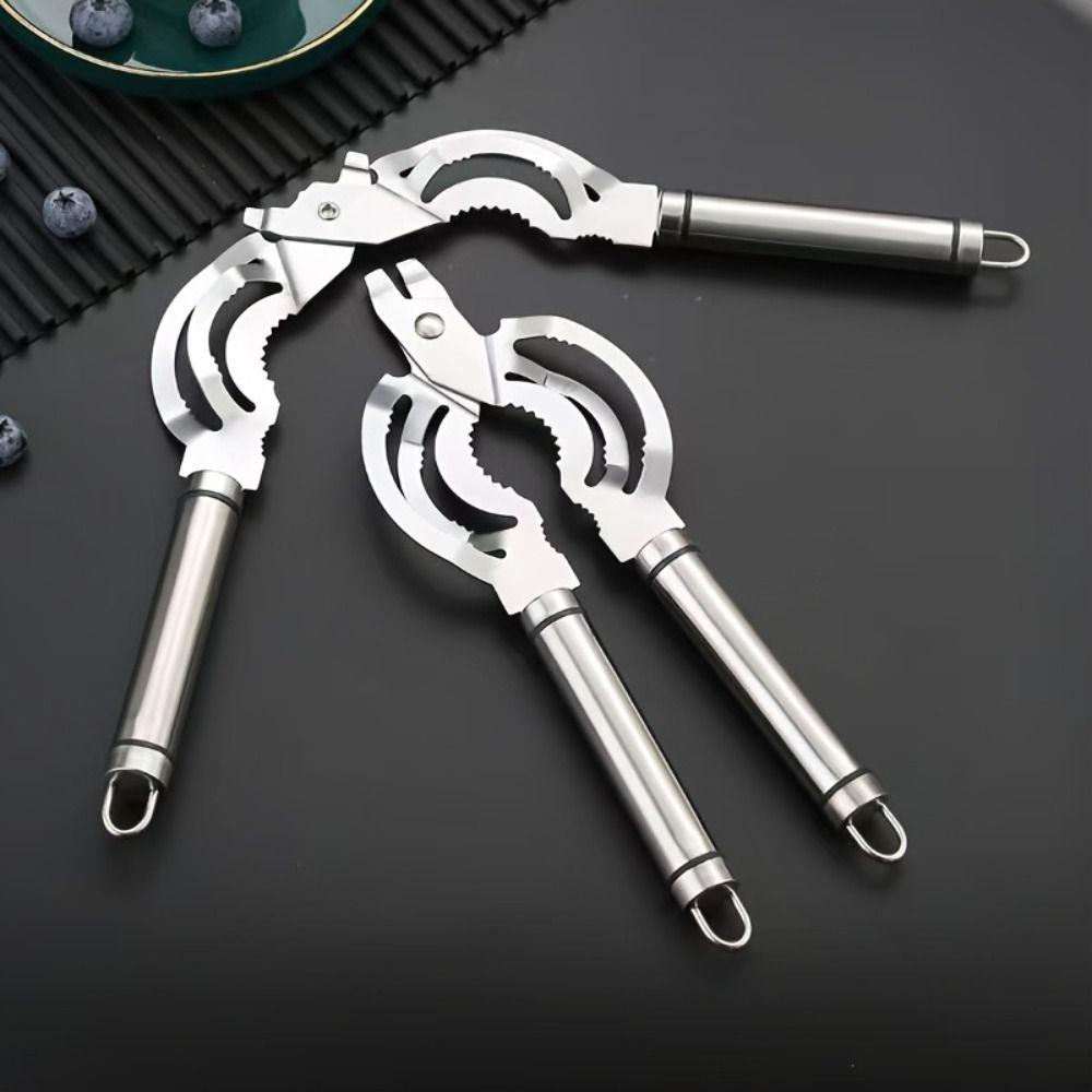Adjustable Can Opener Stainless Steel Effortless Bottle Opening Tool Elderly People серебряный
Adjustable Can Opener Stainless Steel Effortless Bottle Opening Tool Elderly People серебряный
