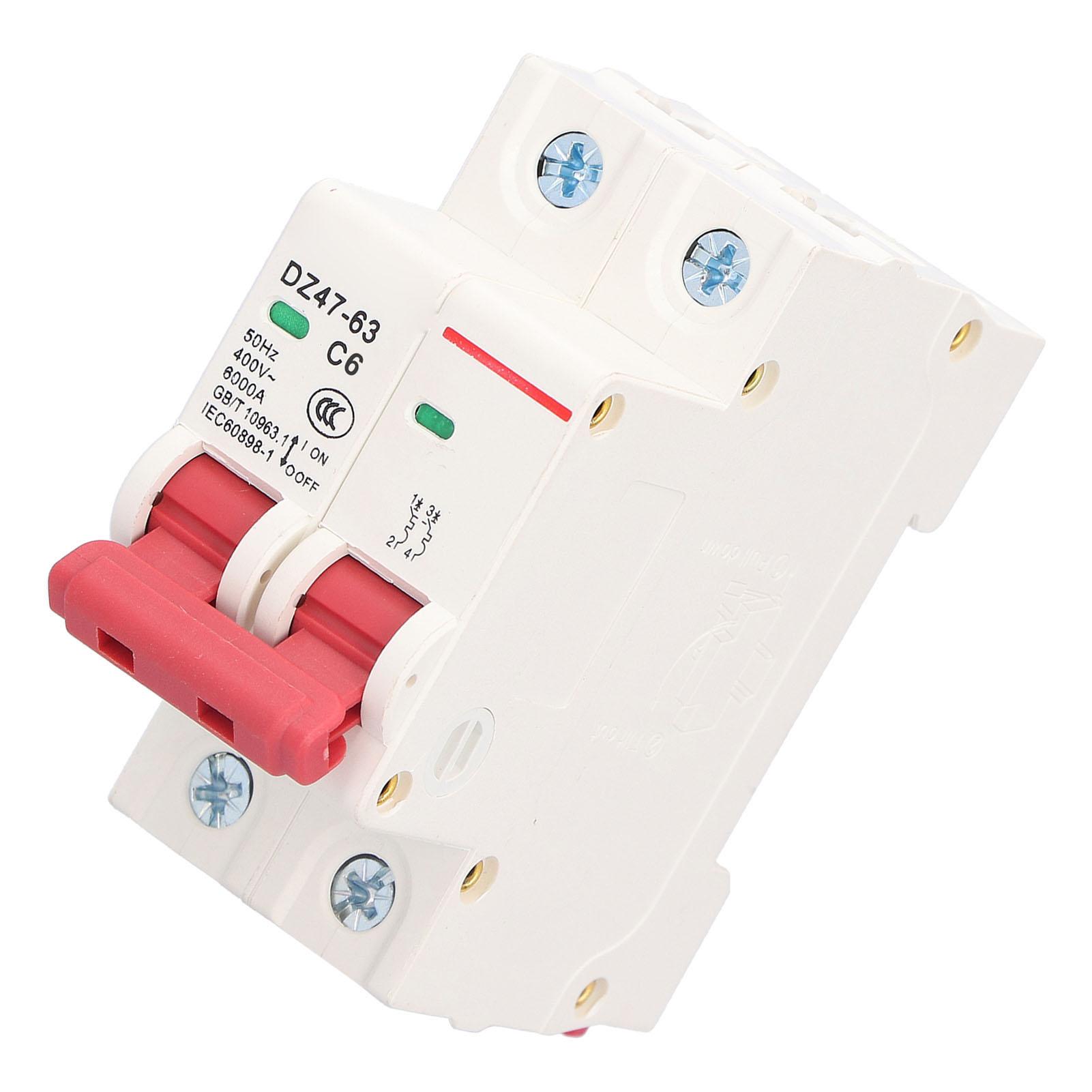 2P Miniature Circuit Breaker Humanized Visual Window Design Current Miniature Circuit Breaker for Avoid Overload6A
2P Miniature Circuit Breaker Humanized Visual Window Design Current Miniature Circuit Breaker for Avoid Overload6A