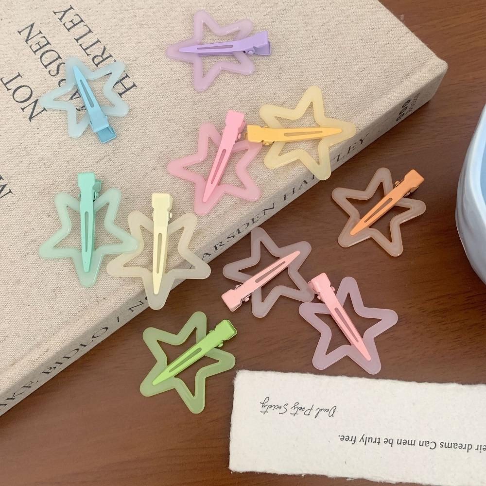 Colorful Colorful Star Hairpin Sweet Y2K Cute Barrettes Elegant Dopamine Pentagram Hair Clip Pool
Colorful Colorful Star Hairpin Sweet Y2K Cute Barrettes Elegant Dopamine Pentagram Hair Clip Pool