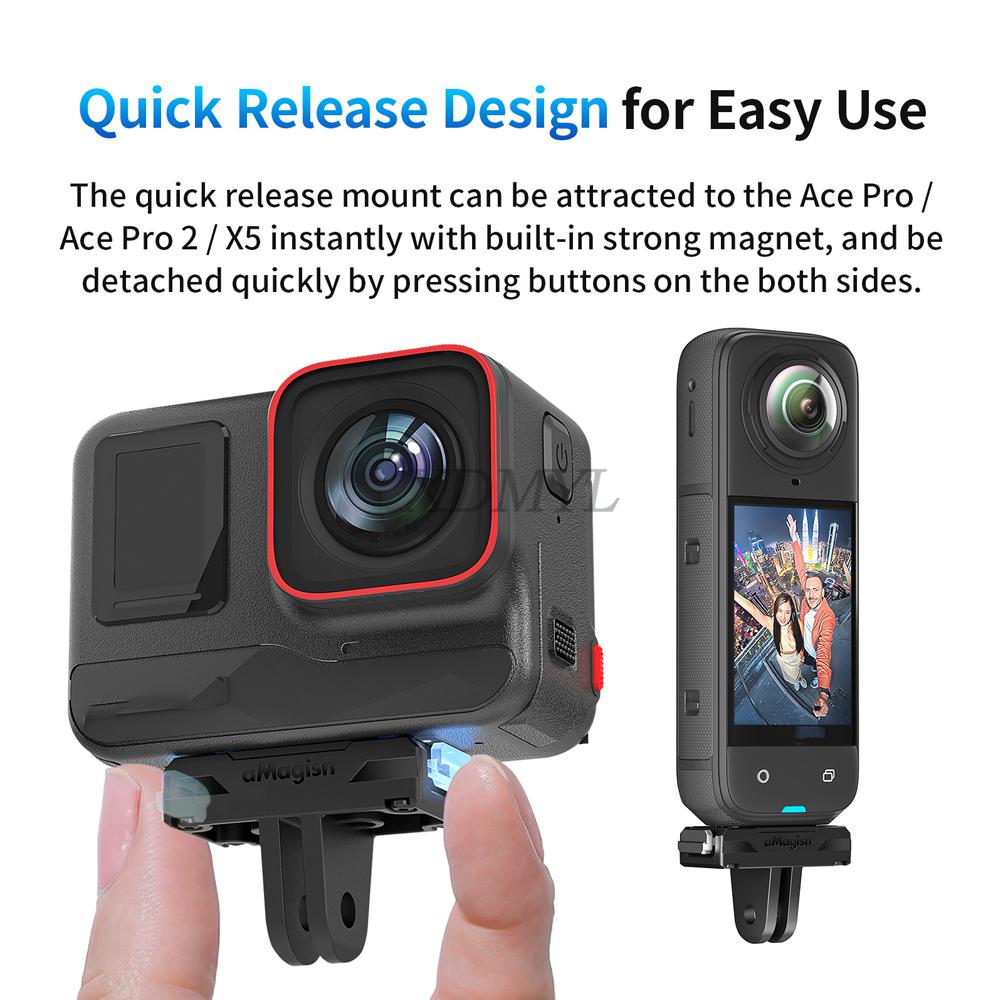 Магнітний адаптер для Insta360 X5 швидкознімне кріплення-основа для Insta360 Ace/Ace Pro/Ace Pro 2 тримач для камери кронштейн аксесуари
Магнітний адаптер для Insta360 X5 швидкознімне кріплення-основа для Insta360 Ace/Ace Pro/Ace Pro 2 тримач для камери кронштейн аксесуари