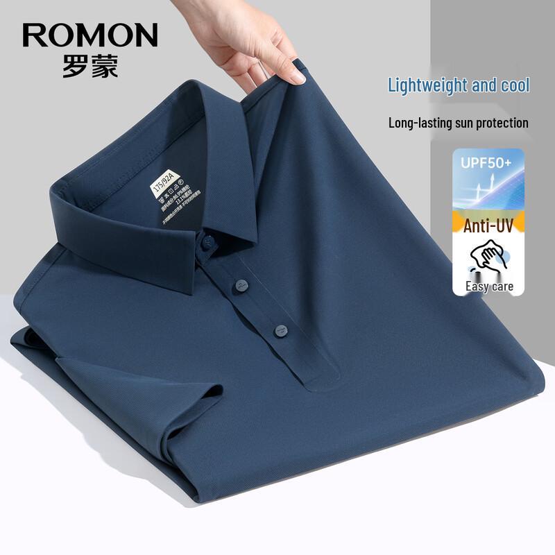 ROMON Men s Cooling UPF50+ Anti-bacterial Wrinkle-Free Polo Shirt 190
ROMON Men s Cooling UPF50+ Anti-bacterial Wrinkle-Free Polo Shirt 190