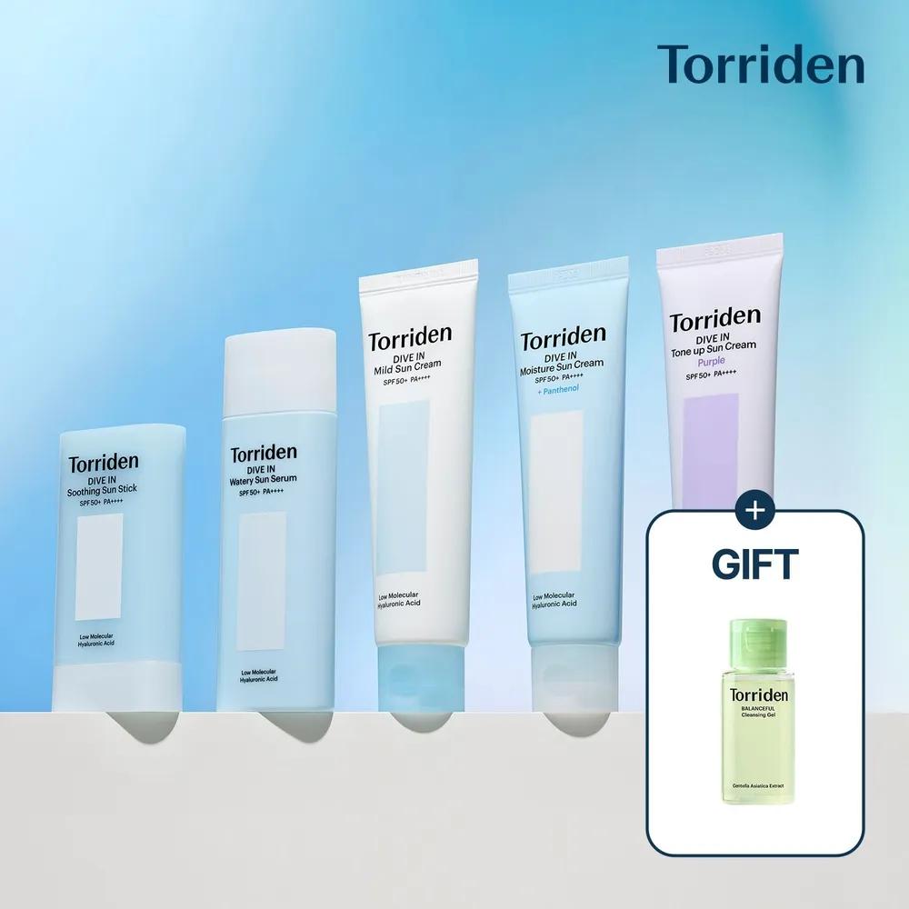 TORRIDEN BEST Sunscreen Sale (Choose 1: Organic/Inorganic/Tone-up/Sun Serum/Sun Stick) + (Free 30ml Cica Cleansing Gel) Dive In Watery Fit Sun Serum 50ml
TORRIDEN BEST Sunscreen Sale (Choose 1: Organic/Inorganic/Tone-up/Sun Serum/Sun Stick) + (Free 30ml Cica Cleansing Gel) Dive In Watery Fit Sun Serum 50ml