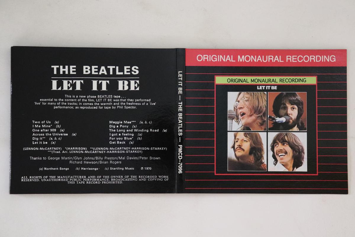CD BEATLES - Let It Be Original Monaural Recordi PMCD7096 NOT ON LABEL Unknown Rock Used
CD BEATLES - Let It Be Original Monaural Recordi PMCD7096 NOT ON LABEL Unknown Rock Used
