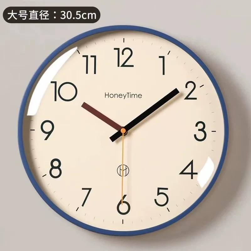 Classic Living Room Portable Clock Hanging Clock Wall Mounted Ultra Quiet Quartz Clock Practical Home Decoration Bedroom 12 inch небесно-голубой
Classic Living Room Portable Clock Hanging Clock Wall Mounted Ultra Quiet Quartz Clock Practical Home Decoration Bedroom 12 inch небесно-голубой