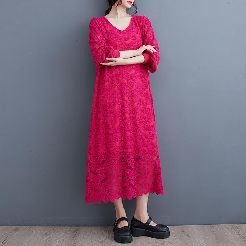 XITAO повседневное кружевное платье с длинными рукавами DMJ2338 One Size красный
XITAO повседневное кружевное платье с длинными рукавами DMJ2338 One Size красный