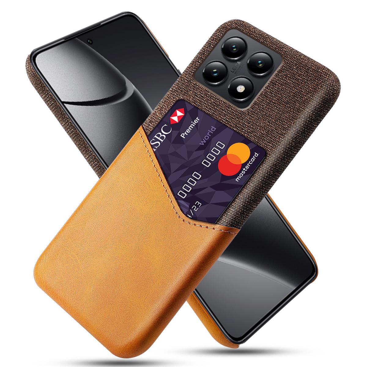 Чехол для Xiaomi 14T из ПУ кожи с тканевой текстурой, жесткая ПК накладка для телефона с держателем для карт A
Чехол для Xiaomi 14T из ПУ кожи с тканевой текстурой, жесткая ПК накладка для телефона с держателем для карт A