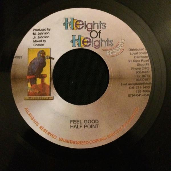 7inch Record HALF PINT - Feel Good NONE Heights Of Heig Jamaica Reggae, Ska & Dub Used
7inch Record HALF PINT - Feel Good NONE Heights Of Heig Jamaica Reggae, Ska & Dub Used