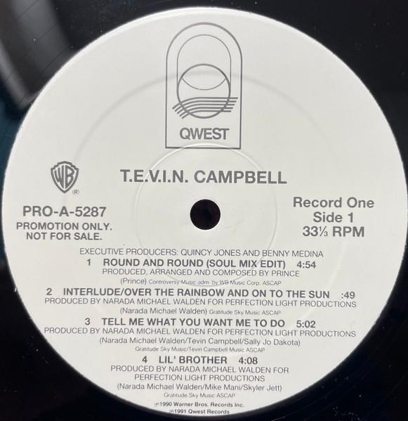 12inch Record TEVIN CAMPBELL T.e.v.i.n. PROA5287 QWEST 1991 US Rap HipHopRB Used
12inch Record TEVIN CAMPBELL T.e.v.i.n. PROA5287 QWEST 1991 US Rap HipHopRB Used