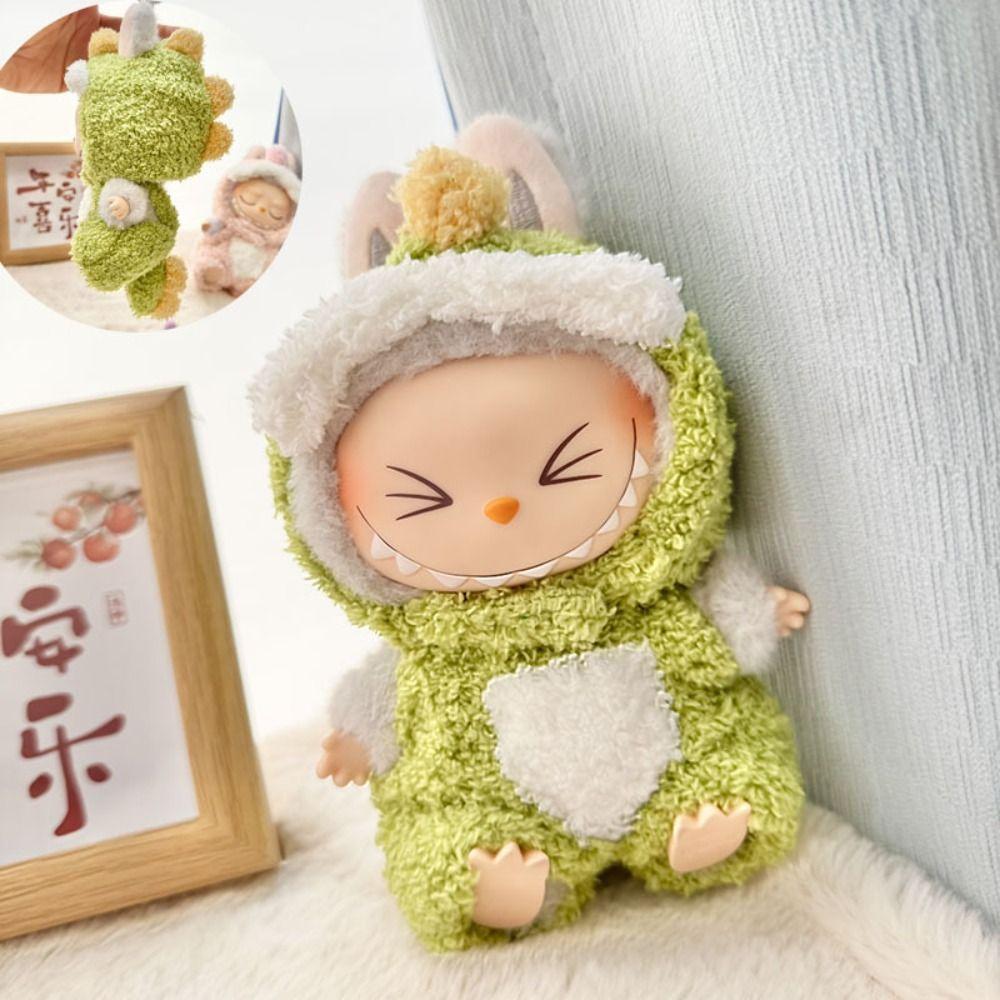 Knitted Style Sitting Labubu Time Cloth Cherry Pendant 17cm Plush Dolls Clothes Children Gift рожевий
Knitted Style Sitting Labubu Time Cloth Cherry Pendant 17cm Plush Dolls Clothes Children Gift рожевий