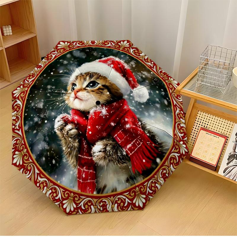 Sleeping Cat in Starry Clouds Printed umbrella windproof folding umbrella portable sun and rain umbrella suitable for gifting
Sleeping Cat in Starry Clouds Printed umbrella windproof folding umbrella portable sun and rain umbrella suitable for gifting