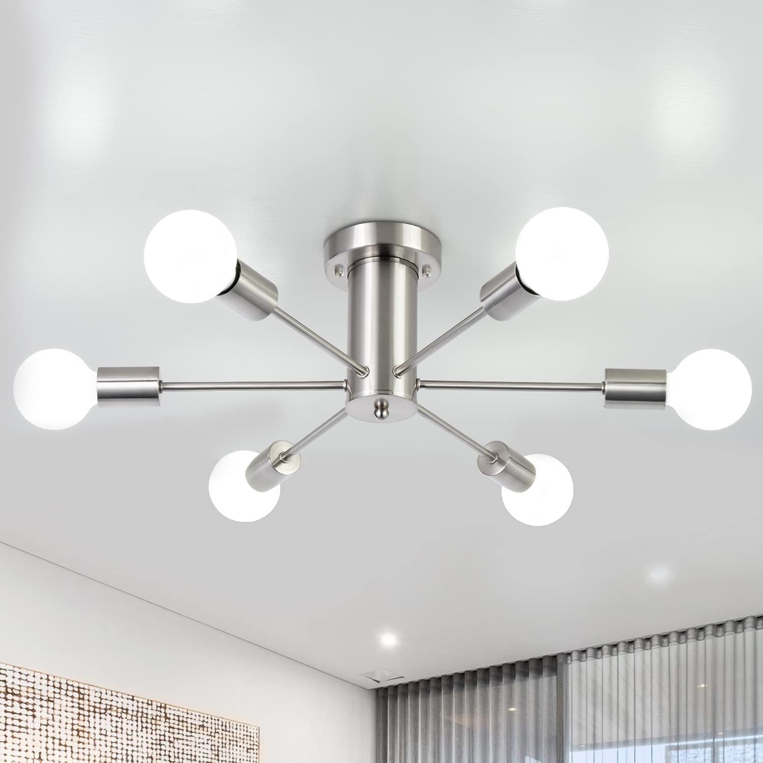 Ceiling Suitable for Rooms Tatami E26 LED Bulb Easy Modern and Nordic for Living Dining Bulbs Sold 6-Light Light, 6-12 Mats, Base, Compatible,
Ceiling Suitable for Rooms Tatami E26 LED Bulb Easy Modern and Nordic for Living Dining Bulbs Sold 6-Light Light, 6-12 Mats, Base, Compatible,