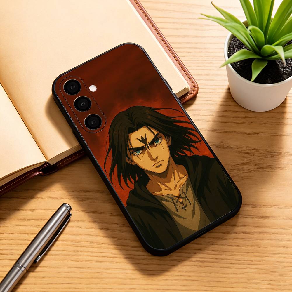 Attack on Titan E-Eren y-Yeager Phone Case Black Silicone Soft For Samsung Galaxy A73,A72,A71,A70,A53,A52,A51 Samsung a21s
Attack on Titan E-Eren y-Yeager Phone Case Black Silicone Soft For Samsung Galaxy A73,A72,A71,A70,A53,A52,A51 Samsung a21s