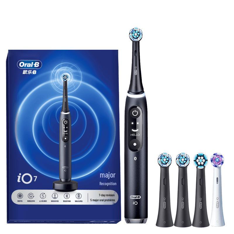 Oral-B iO Series 7 Smart Electric Toothbrush CN plug (adapter included)
Oral-B iO Series 7 Smart Electric Toothbrush CN plug (adapter included)