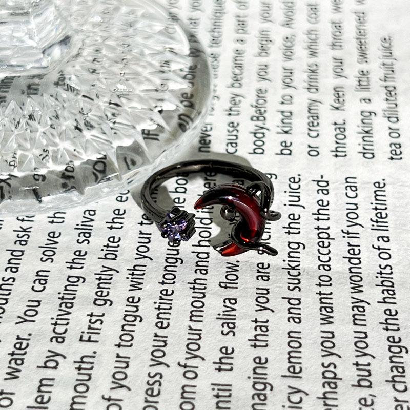 2026 Phantom Exotic Butterfly Niche Tide Cool Dark Ring Genderless Wind and Blood Moon Stacked Wearing Index Finger Ring Resizable
2026 Phantom Exotic Butterfly Niche Tide Cool Dark Ring Genderless Wind and Blood Moon Stacked Wearing Index Finger Ring Resizable