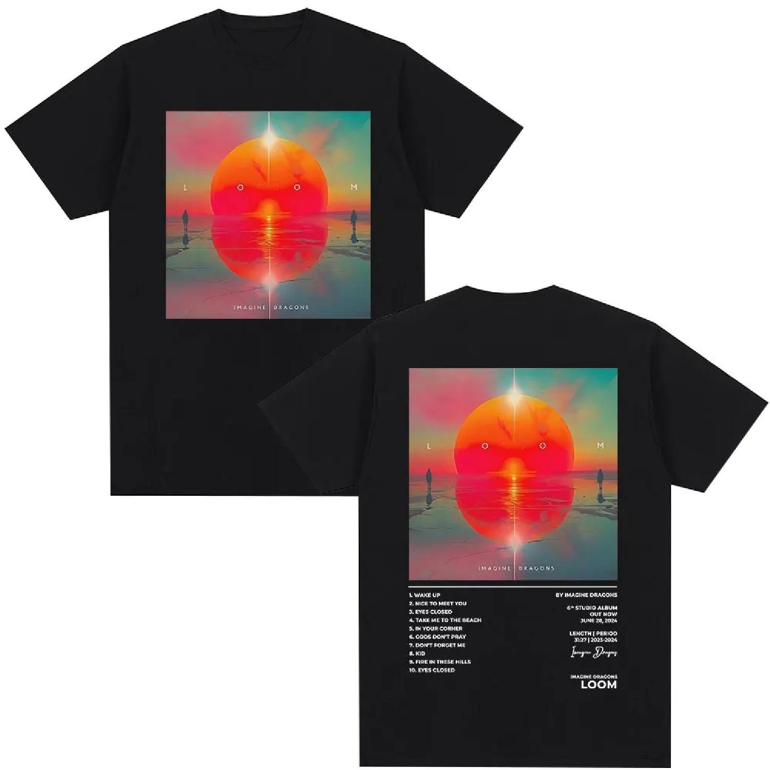 Imagine Dragons Band Loom World Tour 2025 T Shirt Men s Women Clothing Fashion Hip Hop T-shirt Casual Cotton Oversized T-shirts S чёрный
Imagine Dragons Band Loom World Tour 2025 T Shirt Men s Women Clothing Fashion Hip Hop T-shirt Casual Cotton Oversized T-shirts S чёрный