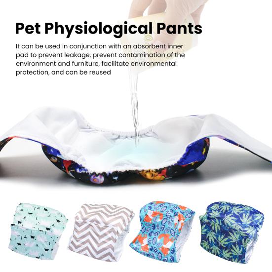 Male Dog Diaper Lightweight Dog Wraps Cartoon Print Fastener Tape Washable Dog Diaper Elastic Trim Dog Belly Band Pet Menstrual Pants
Male Dog Diaper Lightweight Dog Wraps Cartoon Print Fastener Tape Washable Dog Diaper Elastic Trim Dog Belly Band Pet Menstrual Pants