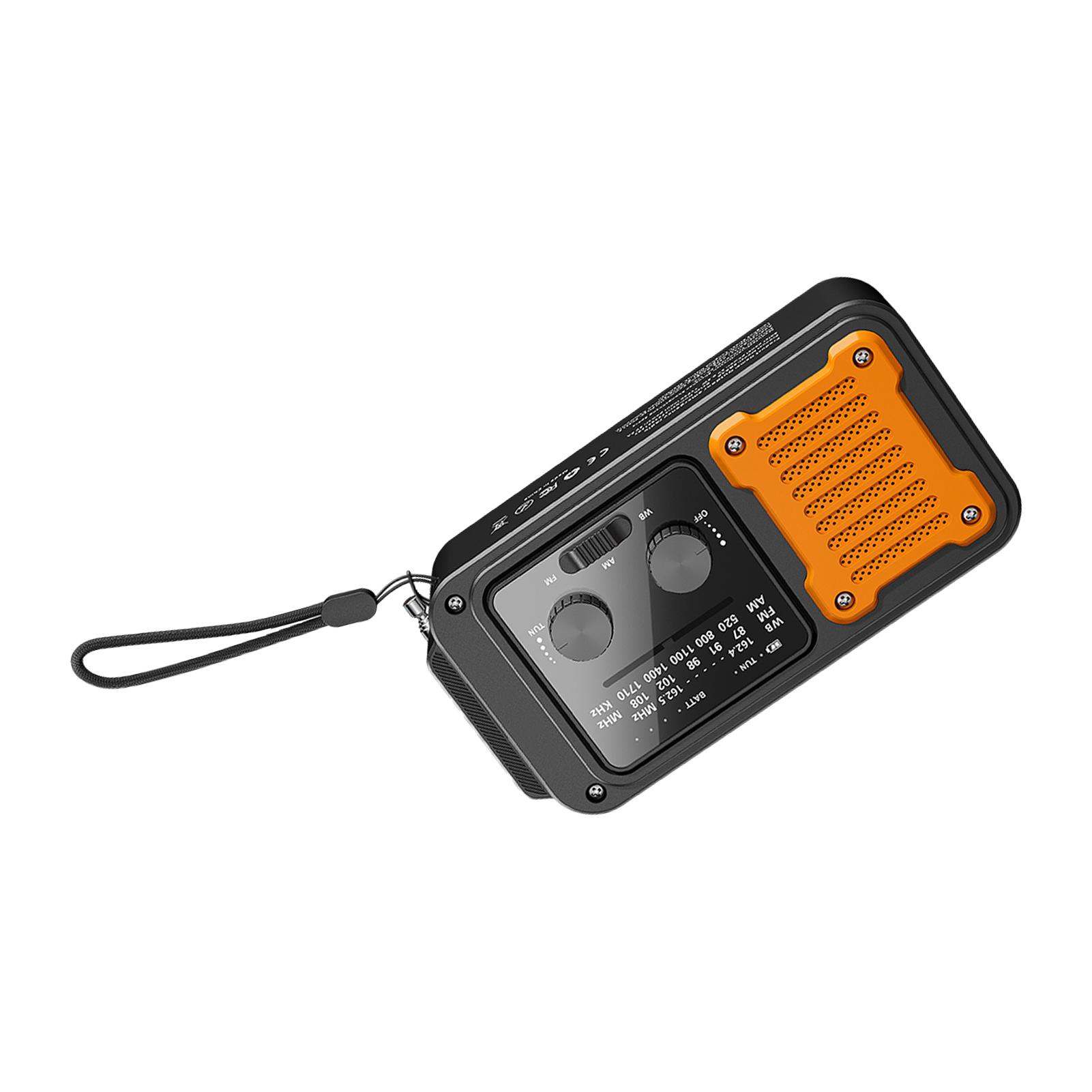 7 in 1 Emergency Radio Solar Hand Crank NOAA Weather Alert Radio with Flashlight Reading Lamp Power Bank SOS Alarm for Outdoor Camping Surviva
7 in 1 Emergency Radio Solar Hand Crank NOAA Weather Alert Radio with Flashlight Reading Lamp Power Bank SOS Alarm for Outdoor Camping Surviva
