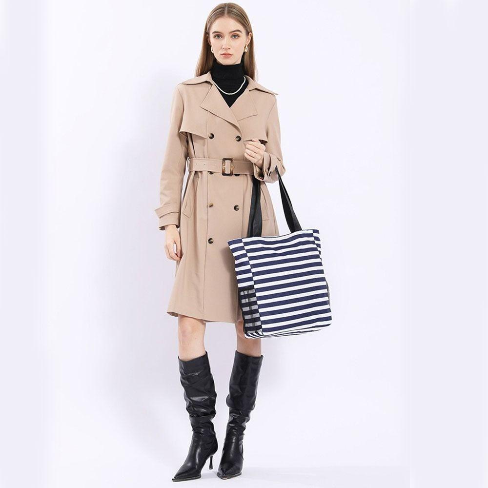 Zipper Closure Women Tote Shoulder Bag Large Capacity Beach Grocery Bag Striped Handbag Women S
Zipper Closure Women Tote Shoulder Bag Large Capacity Beach Grocery Bag Striped Handbag Women S