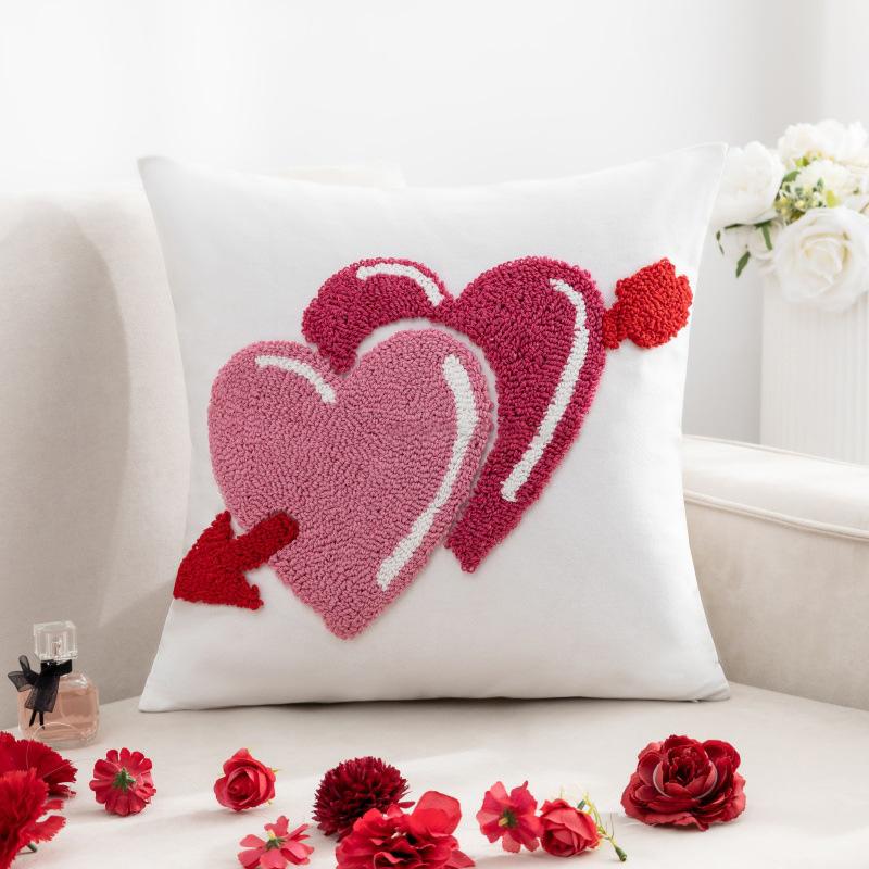 1PC Valentine s Day Tufted Heart-Shaped Pillowcase Cojines Towel Embroidery Sofa Throw Cushion Cover Headboard Pillowcases 45x45cm
1PC Valentine s Day Tufted Heart-Shaped Pillowcase Cojines Towel Embroidery Sofa Throw Cushion Cover Headboard Pillowcases 45x45cm
