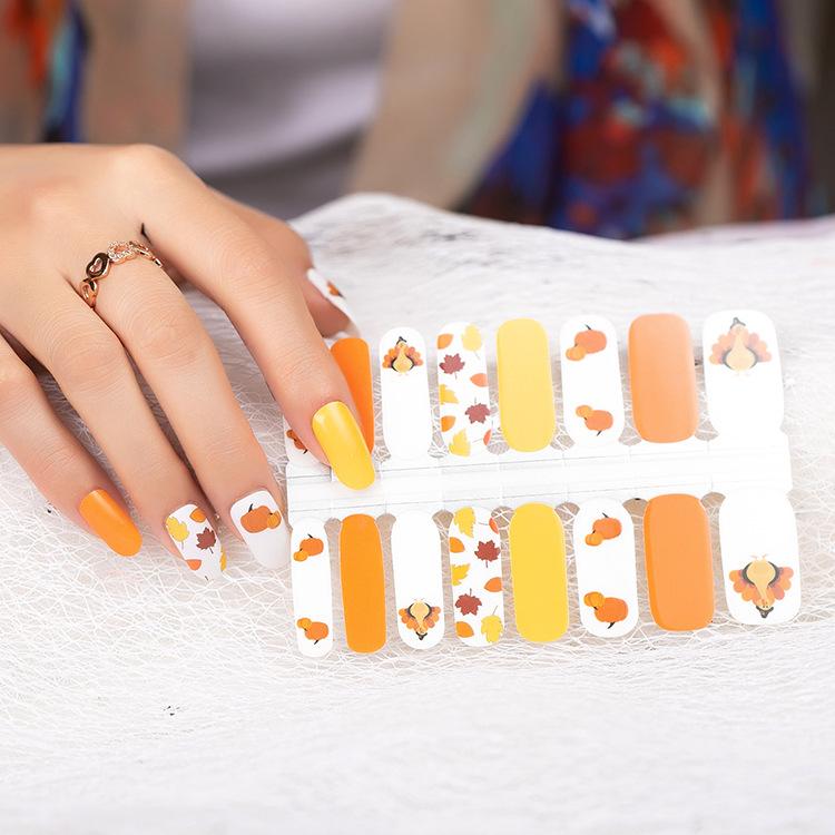 Nail Polish Film Nail Art Sticker Full 16-finger Solid Color European and American Style Printed Nail Art Sticker
Nail Polish Film Nail Art Sticker Full 16-finger Solid Color European and American Style Printed Nail Art Sticker