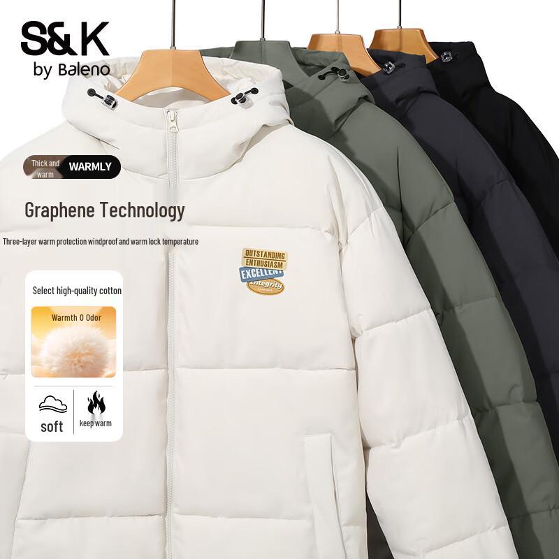 Baleno Men s S&K Series Hooded Casual Padded Jacket 3XL
Baleno Men s S&K Series Hooded Casual Padded Jacket 3XL