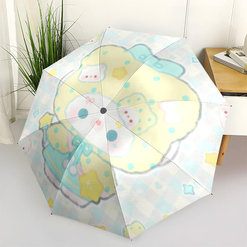 1pc Cute Cartoon Character Automatic Folding Umbrella with Bowknot Design - Portable 3-Fold Outdoor for Fans, Travelers, Everyday Use, Festive Gift.Q0
1pc Cute Cartoon Character Automatic Folding Umbrella with Bowknot Design - Portable 3-Fold Outdoor for Fans, Travelers, Everyday Use, Festive Gift.Q0