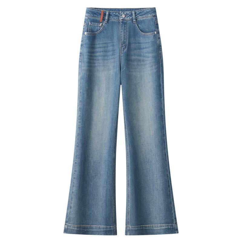 2025 Retro High-Waisted Light Blue Flared Jeans for Women - Loose, Slimming Bell-Bottom Style, Perfect for Spring and Autumn. L светло-синий
2025 Retro High-Waisted Light Blue Flared Jeans for Women - Loose, Slimming Bell-Bottom Style, Perfect for Spring and Autumn. L светло-синий