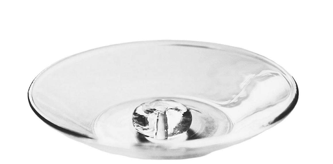 Large incense blown glass incense plate and handmade beaded incense holder set clear x clear чистий
Large incense blown glass incense plate and handmade beaded incense holder set clear x clear чистий