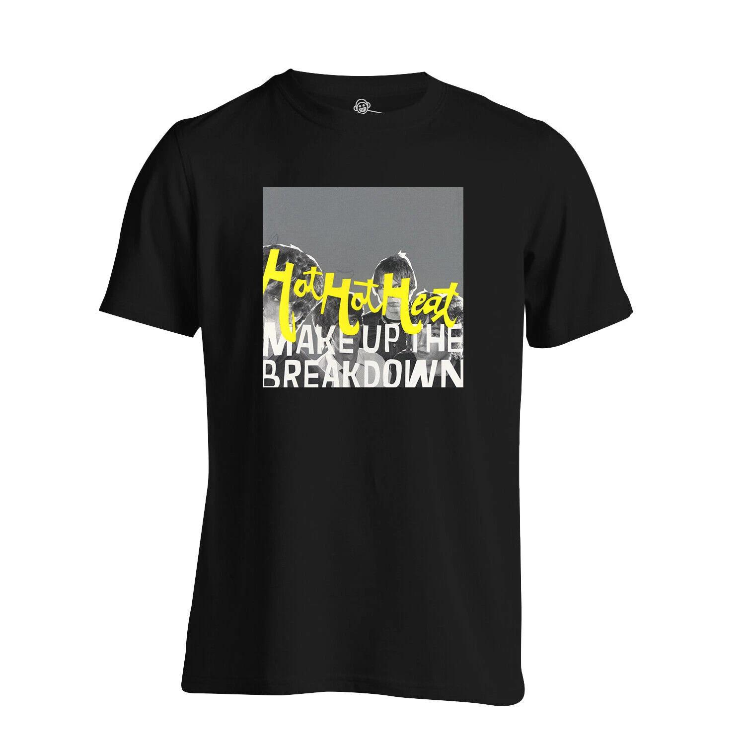 Hot Hot Heat T Shirt Make Up The Breakdown Album Classic Indie Rock S
Hot Hot Heat T Shirt Make Up The Breakdown Album Classic Indie Rock S