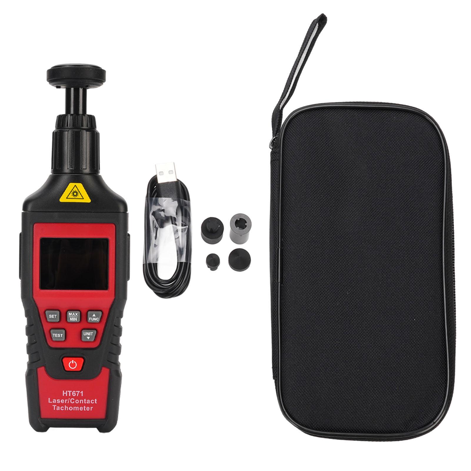 Digital RPM Tachometer High Accuracy Portable Contacting Type Tach Speed RPM Meter for Auto Motor
Digital RPM Tachometer High Accuracy Portable Contacting Type Tach Speed RPM Meter for Auto Motor
