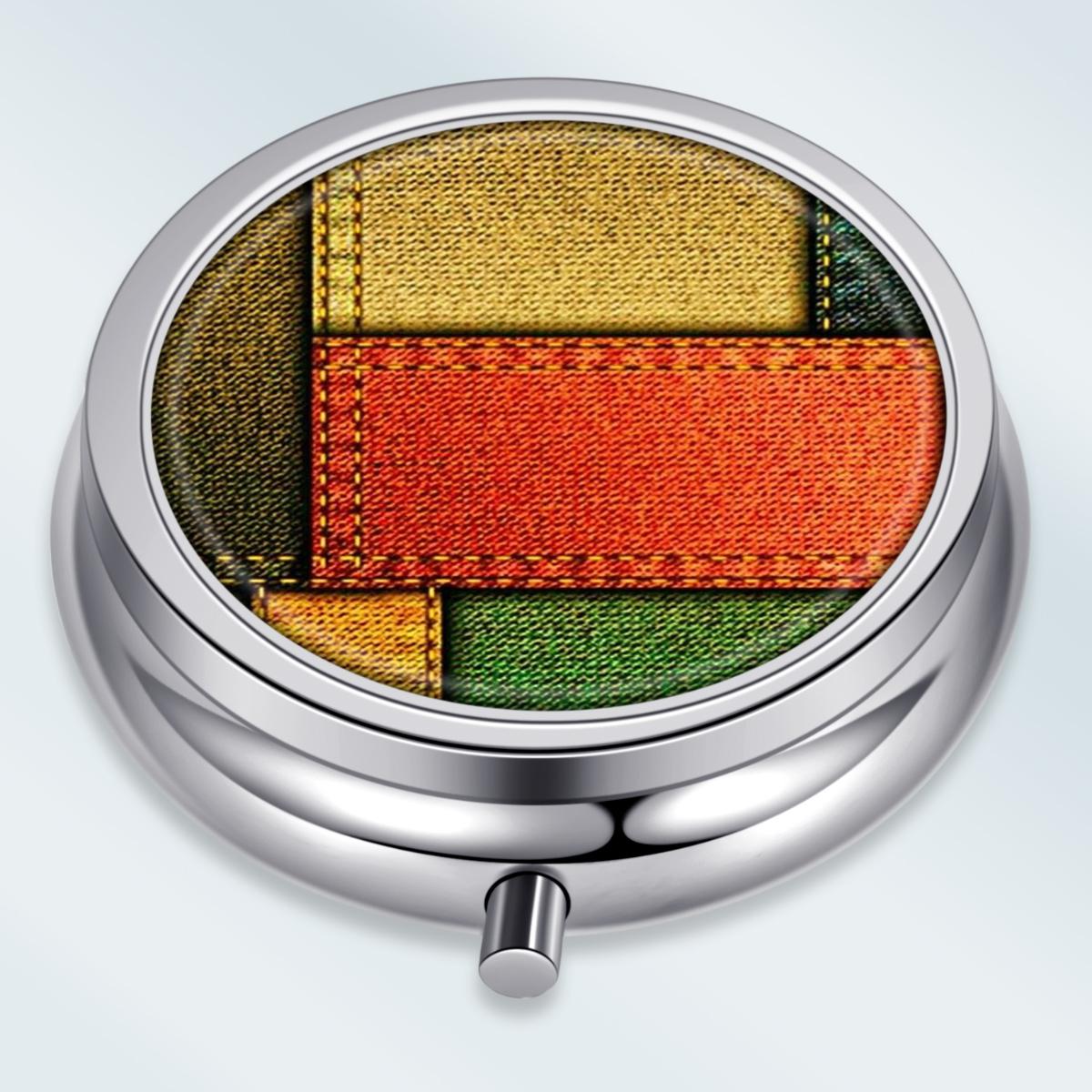 Portable Pill Box with 3 Compartments, Mini Metal Medicine Organizer Case, Cute Printed Pill Container for Vitamins, Pills, Jewelry, Travel, Daily Use разноцветный
Portable Pill Box with 3 Compartments, Mini Metal Medicine Organizer Case, Cute Printed Pill Container for Vitamins, Pills, Jewelry, Travel, Daily Use разноцветный