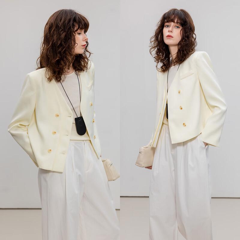Demana Madeleine Chic Double-Breasted Short Coat
Demana Madeleine Chic Double-Breasted Short Coat