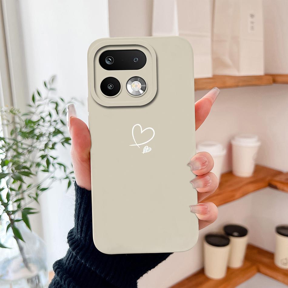 For Realme 16 Pro Plus Case Minimalist Hearts High Quality Liquid Silicone Full Protection Phone Cover For Realme16 Pro+ Fundas realme 16 Pro
For Realme 16 Pro Plus Case Minimalist Hearts High Quality Liquid Silicone Full Protection Phone Cover For Realme16 Pro+ Fundas realme 16 Pro
