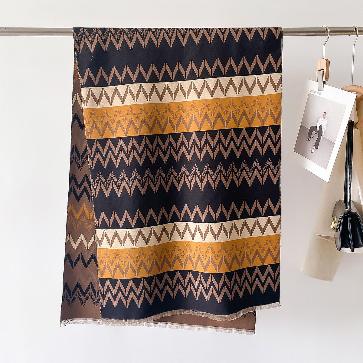 Зимний женский толстый шарф-палантин, роскошный дизайн, двусторонний кашемировый, теплый, шаль, длинная пашмина, эшарп, шейный платок, буфанда 66X186cm
Зимний женский толстый шарф-палантин, роскошный дизайн, двусторонний кашемировый, теплый, шаль, длинная пашмина, эшарп, шейный платок, буфанда 66X186cm