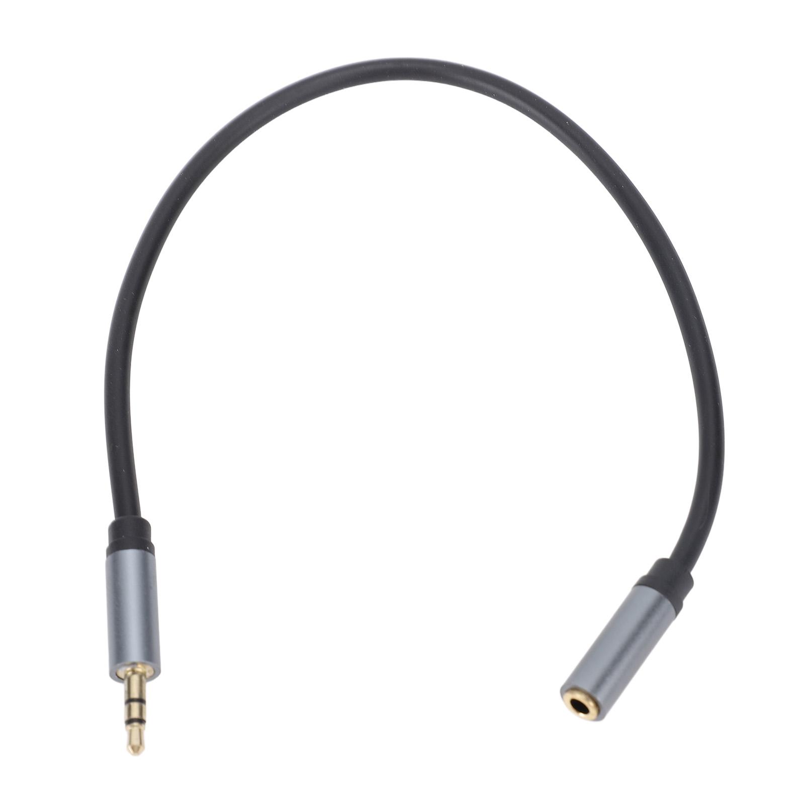 Headphone Extension Cable 3.5mm Male to Female Extension Cord Extender Compatible with Smartphone
Headphone Extension Cable 3.5mm Male to Female Extension Cord Extender Compatible with Smartphone