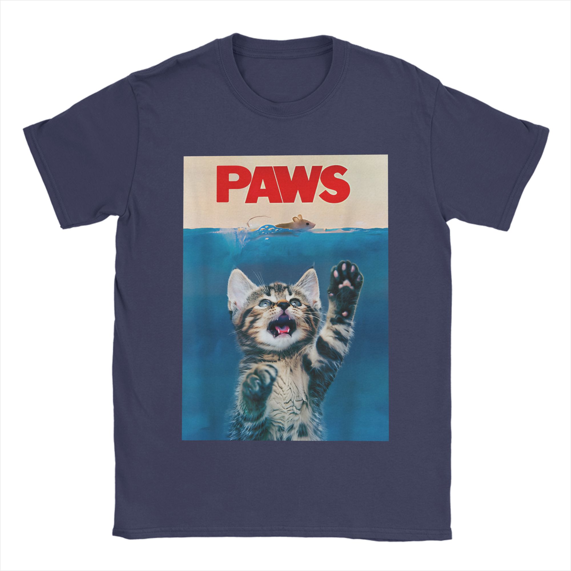 PAWS Funny Cat parody cat Lover Gift Kitten Shark Mouse meow 100 Cotton T Shirts Novelty Tee Shirt for Man Casual Top Tees 4XL
PAWS Funny Cat parody cat Lover Gift Kitten Shark Mouse meow 100 Cotton T Shirts Novelty Tee Shirt for Man Casual Top Tees 4XL