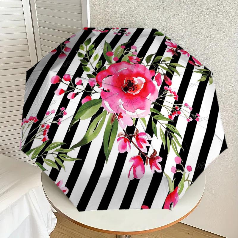 1pc Watercolor Floral Stripes Pattern Design Umbrella with Plastic Handle,Suitable for All Seasons Home Travel Outdoor UmbrellaDD1450
1pc Watercolor Floral Stripes Pattern Design Umbrella with Plastic Handle,Suitable for All Seasons Home Travel Outdoor UmbrellaDD1450