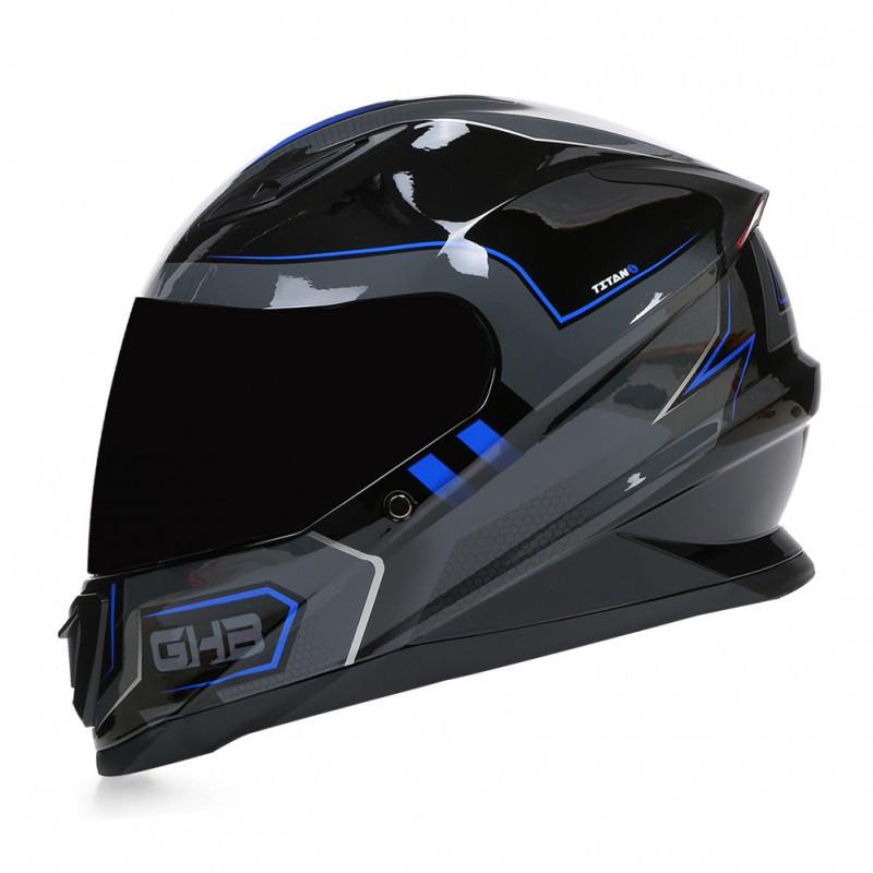 BLD Bailide Full Helmet Can Be Fitted With Bluetooth Motorcycle Riding Waterproof Sunshade Lens All Seasons L(59-60)
BLD Bailide Full Helmet Can Be Fitted With Bluetooth Motorcycle Riding Waterproof Sunshade Lens All Seasons L(59-60)