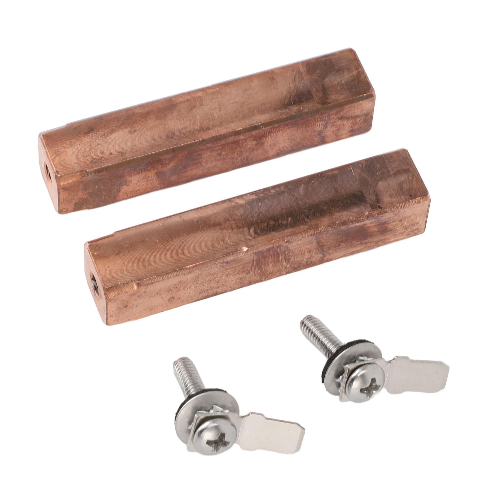 2 Set Copper Electrodes for Swimming Pool, Replacement Copper Electrodes Set Effective Ionization Low Power Consumptio for Chamber Swimm
2 Set Copper Electrodes for Swimming Pool, Replacement Copper Electrodes Set Effective Ionization Low Power Consumptio for Chamber Swimm